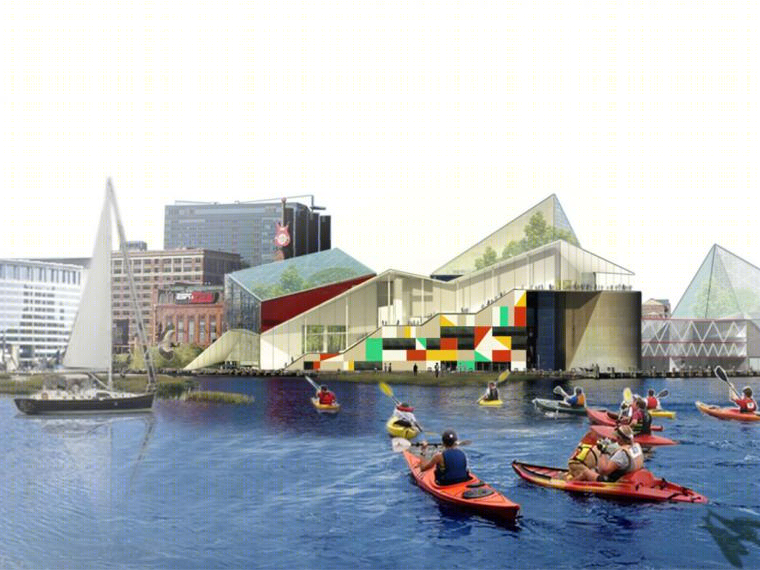 Studio Gang 打造美国 Baltimore 市国家未来水族馆，绿色环保设计引领潮流