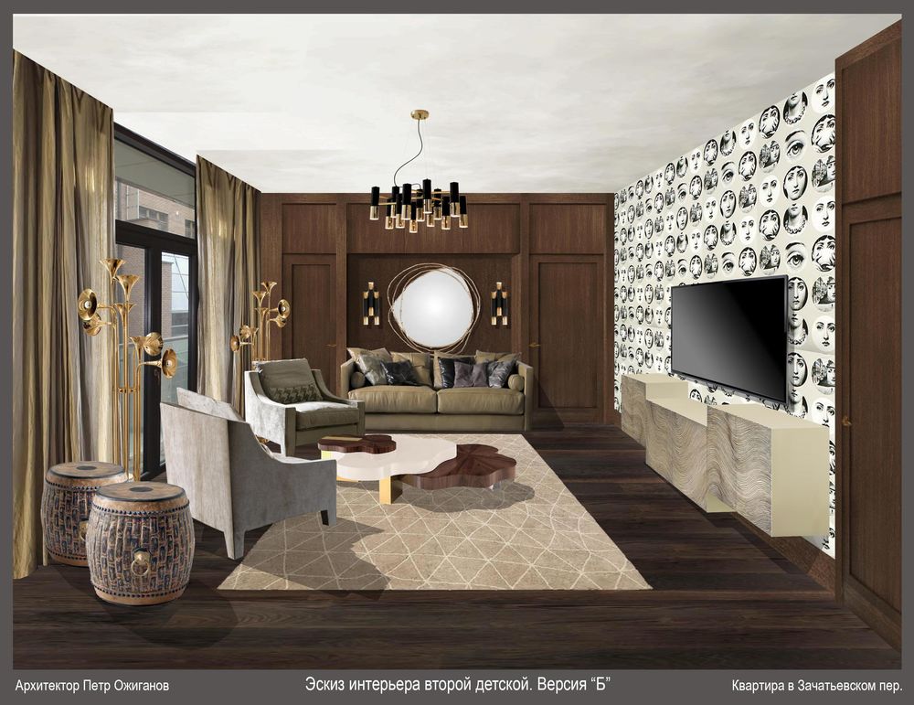 Peter Ozhiganov丨公寓丨Apartment in Moscow (Ostozhenka)