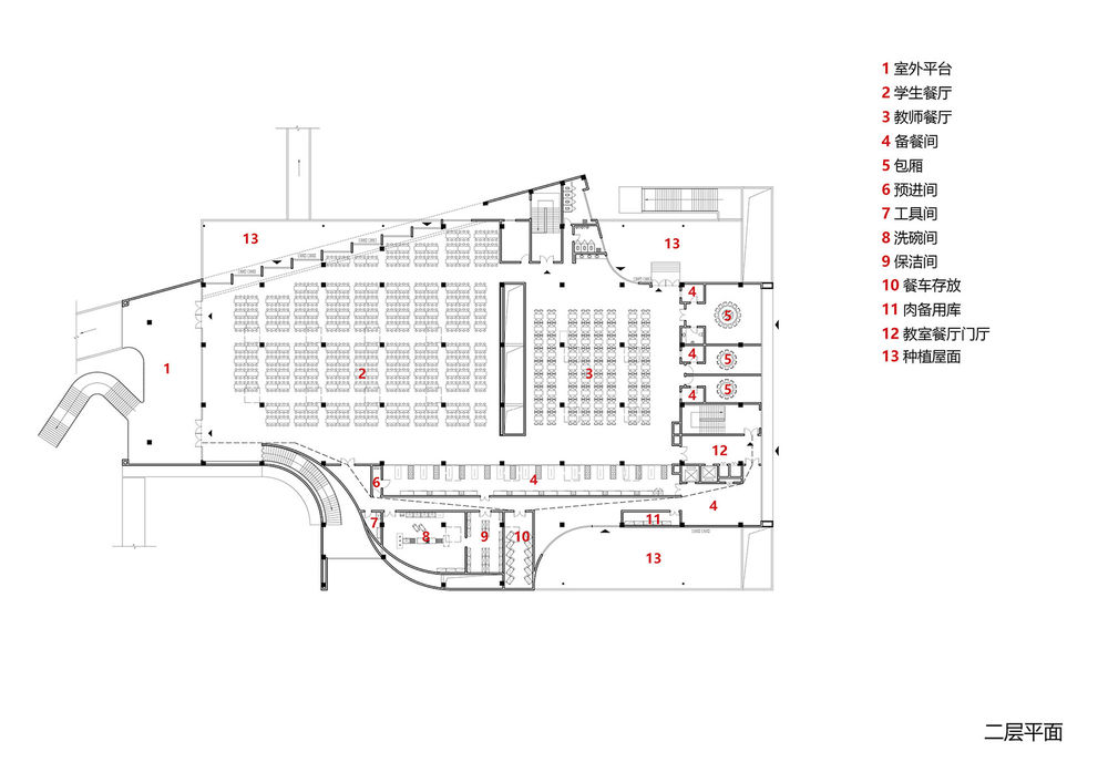 江苏省靖江高级中学新校区 | 互动界面与功能复合的空间设计