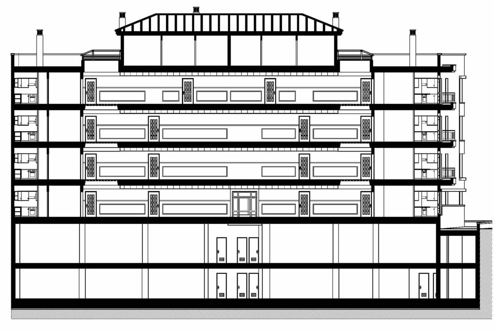 32 户公寓建筑 | 托罗尼吉尔的静谧空间