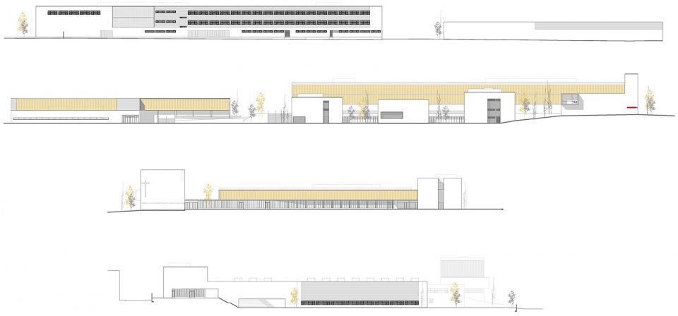 Salesianos Pamplona 工艺学校 | 柔性连接的城市建筑群
