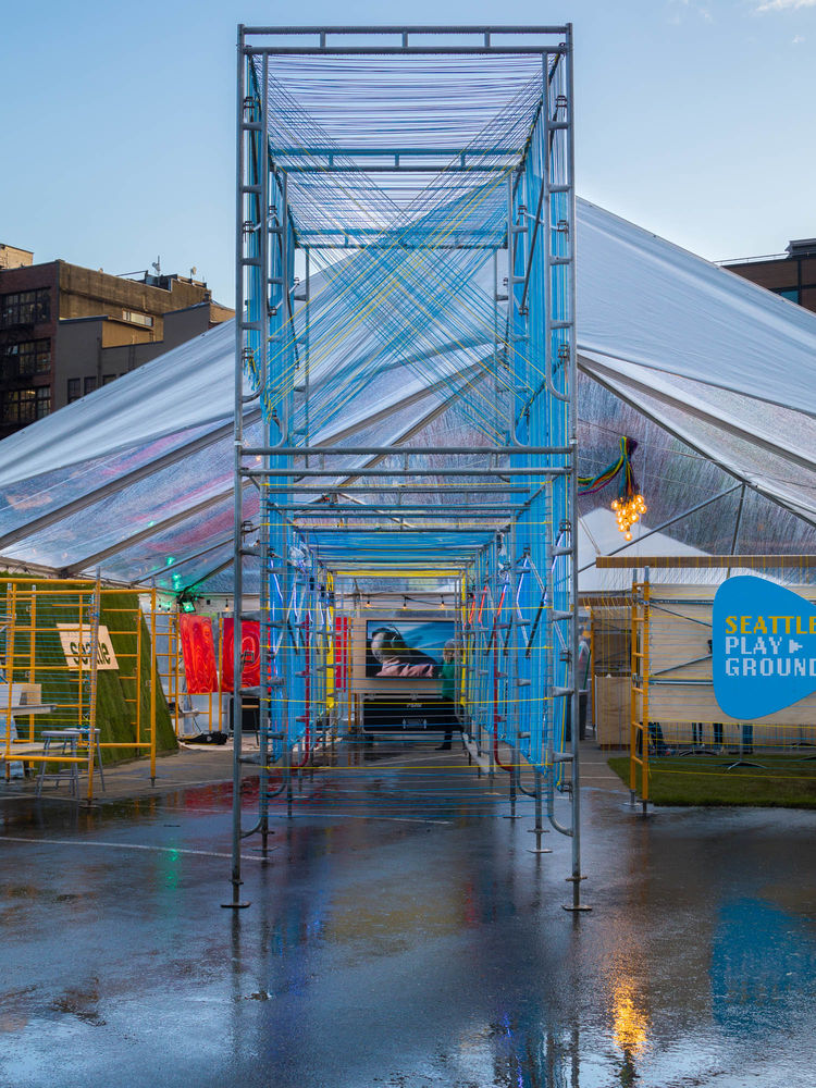 Seattle Playground 音乐庆典互动空间