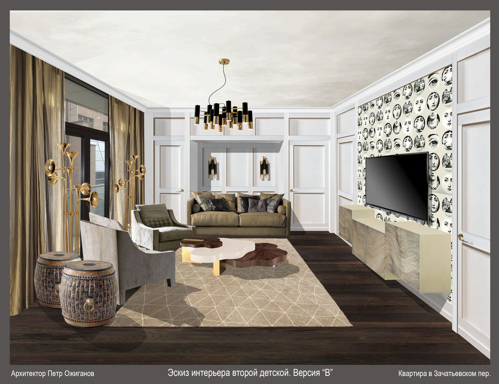 Peter Ozhiganov丨公寓丨Apartment in Moscow (Ostozhenka)