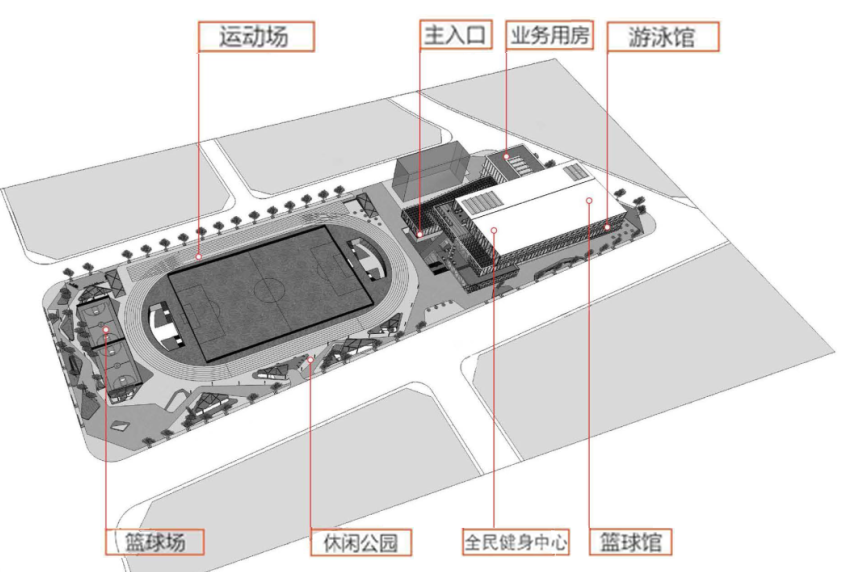 通州体育场升级改造 | 现代简约融入城市环境