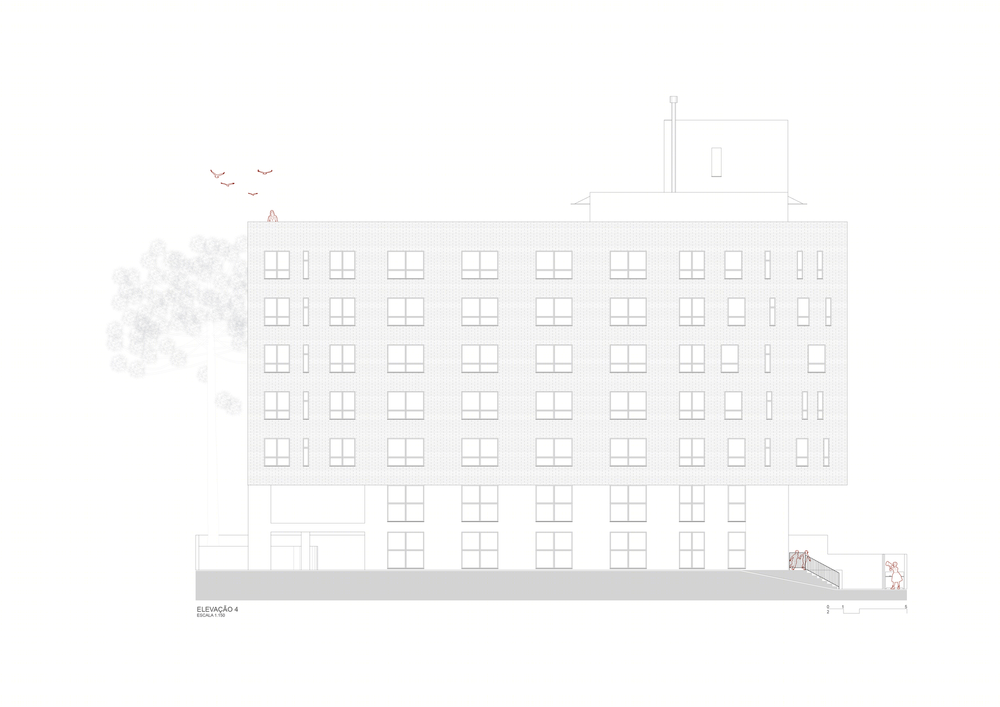 Curitiba 公寓建筑，融入城市景观与 High Line Park 的和谐之作