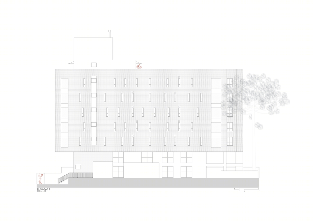 Curitiba 公寓建筑，融入城市景观与 High Line Park 的和谐之作