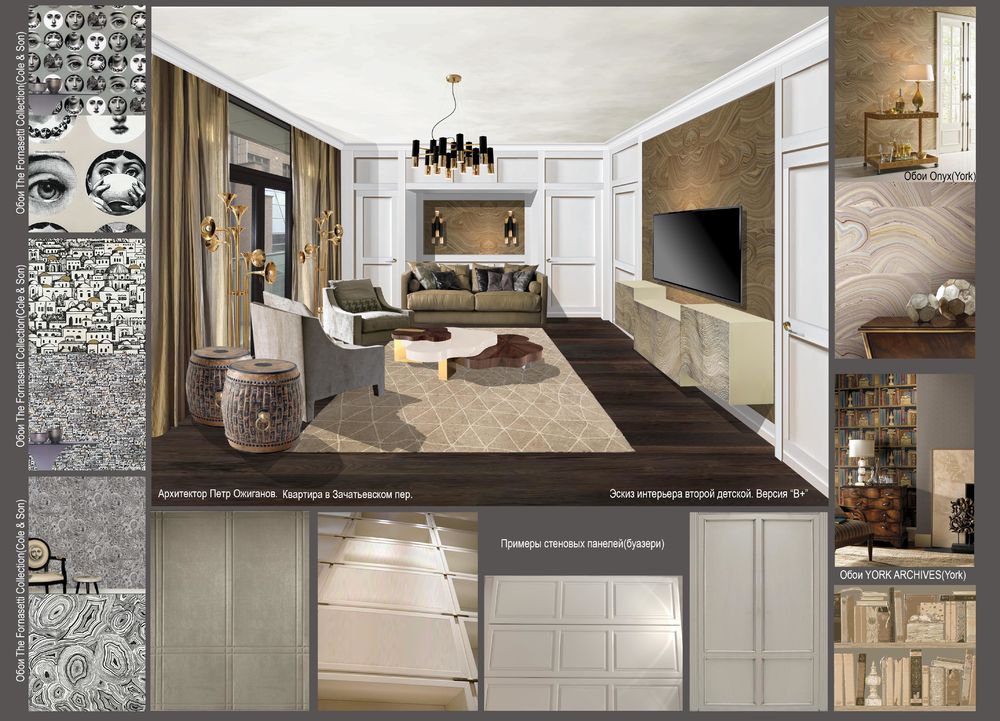 Peter Ozhiganov丨公寓丨Apartment in Moscow (Ostozhenka)