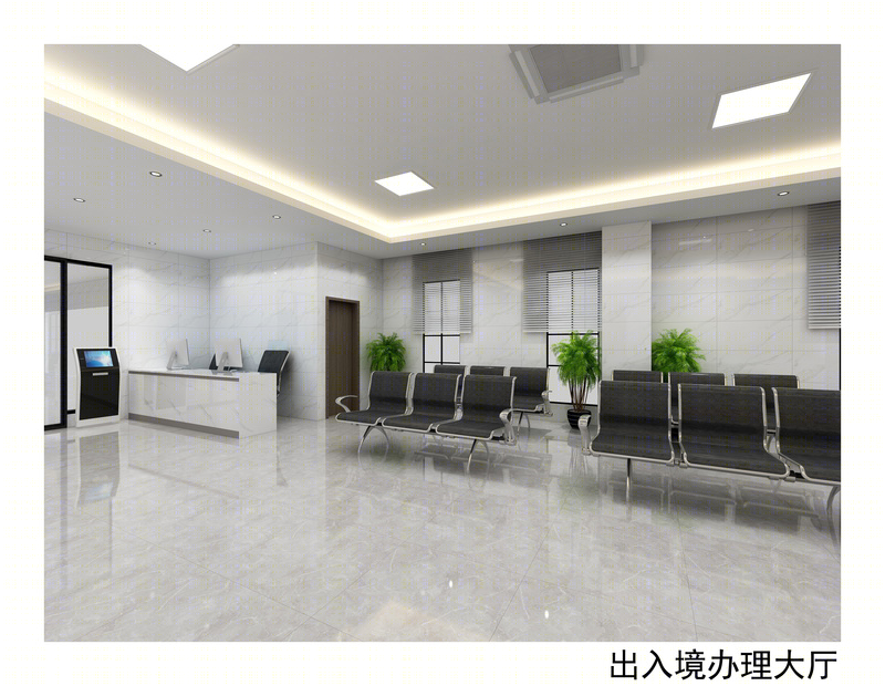 城市公安局派出所室内设计案例 | 现代简约风