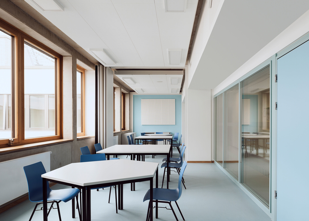 Sehw Architektur 打造德国埃森 Gustav Heinemann 综合学校，现代教育空间的完美典范