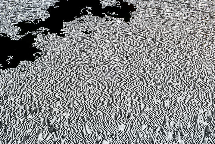 山本基的“海洋之盐”艺术 | 用盐描绘生命的短暂与永恒