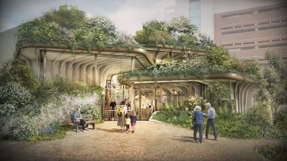 Thomas Heatherwick 打造绿色癌症患者中心 Maggie's Leeds Centre