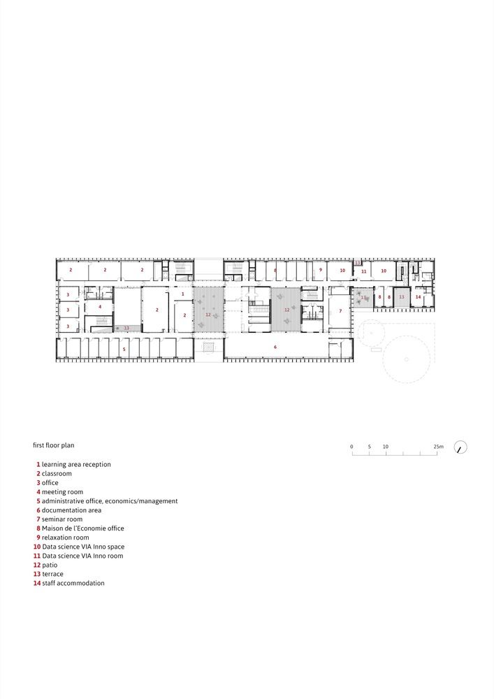 波尔多大学校园建筑 H 栋 | 理性与自然的完美融合