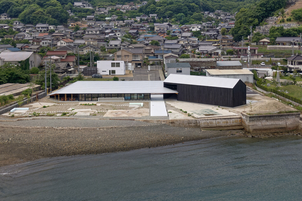 船坞遗迹上的 SETOUCHI JOZOJO 景观建筑