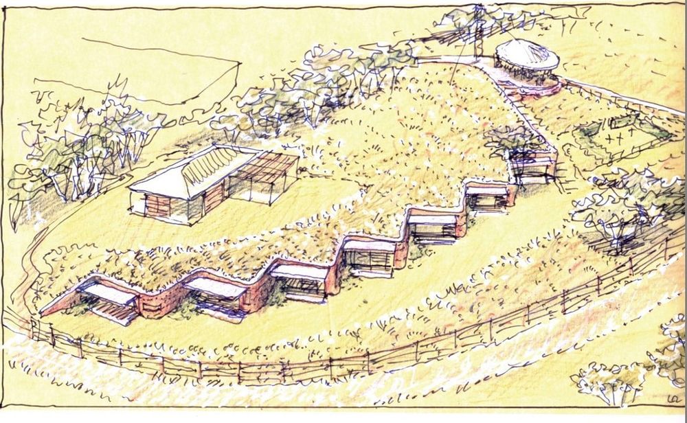 澳大利亚夯土“长城”住宅