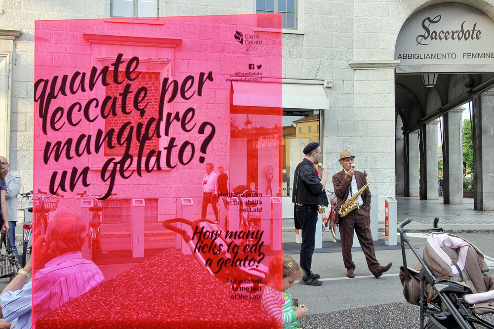 意式冰淇淋之旅 | Bergamo 市中心 45 天展览设计