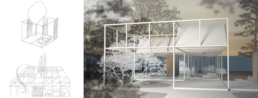 米兰设计周上的 Living Divani 户外家具展 | 自然与设计的完美融合