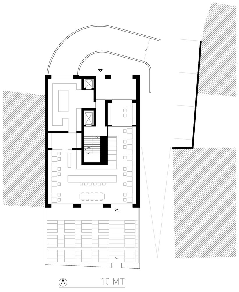 意大利 Pedevilla Architects 打造山景豪华套房酒店