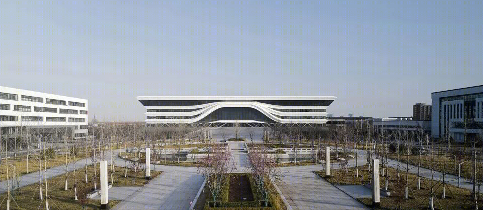 山东第一医科大学济南校区图书馆——方圆之间的医学之冠