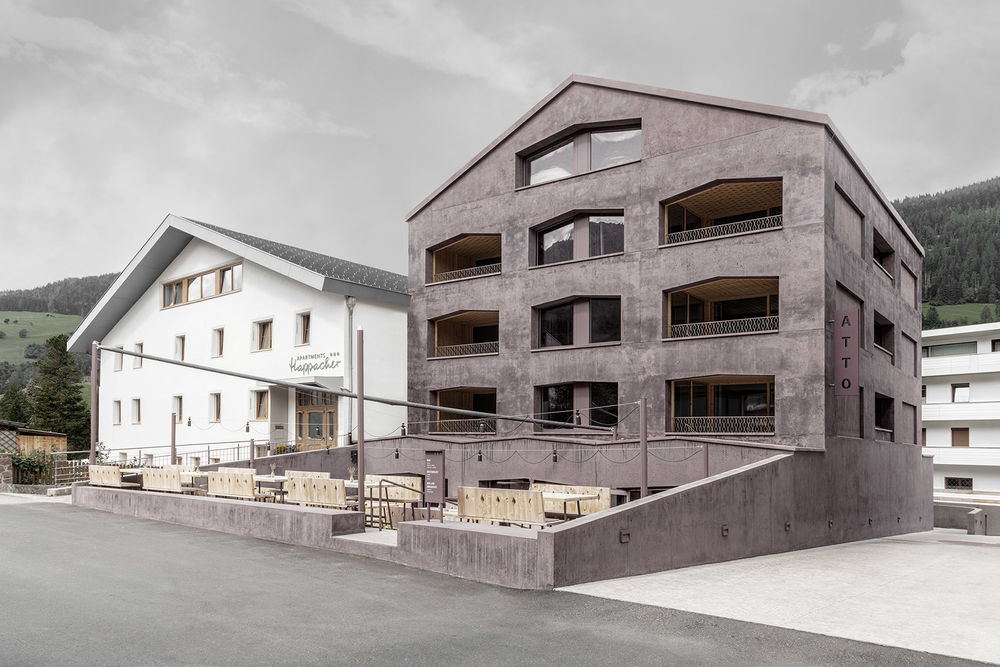 意大利 Pedevilla Architects 打造山景豪华套房酒店