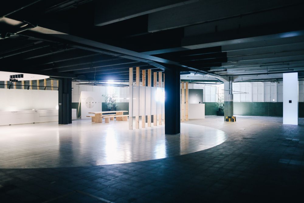 巴塞罗那 Fluvia 展厅——自然与科技的融合