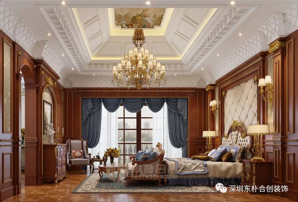 乐湾国际欧式美墅 | 温暖大气的小奢华之家