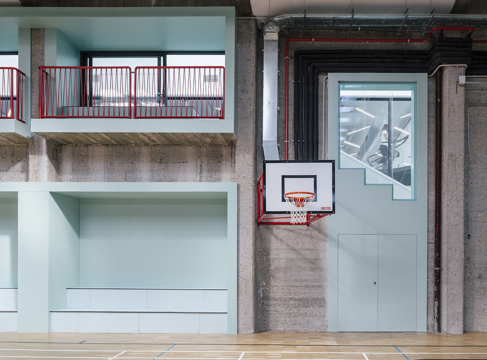 马德里 Las Eras 运动中心扩建项目，新型室内设计引领健身风潮