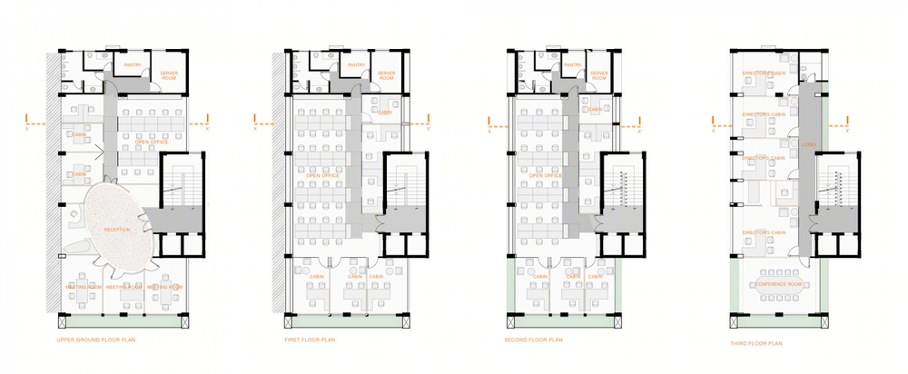 Anagram Architects 打造独特红色幕墙的印度 The Digit 办公楼