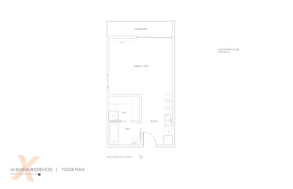 奥斯汀 La Dueña Residences | 现代紧凑生活空间