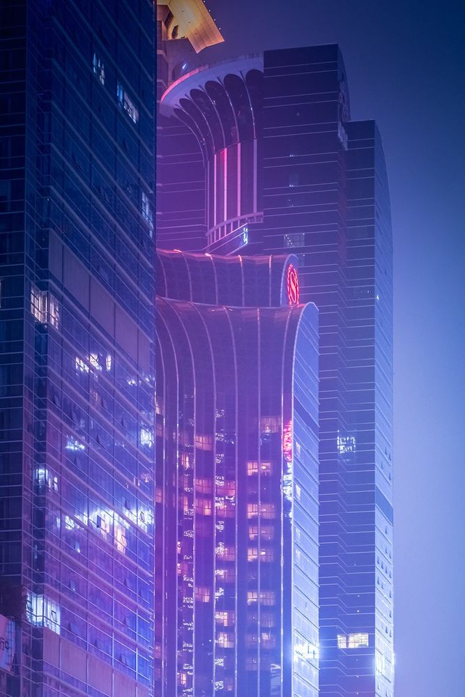 赛博朋克拂晓紫雾——深圳++ 香港摄影记