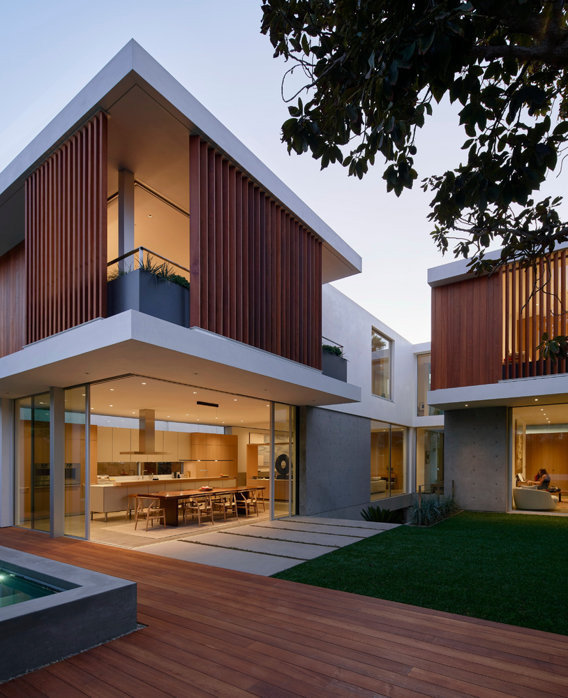 Montalba Architects 打造绿意环绕的垂直庭院别墅 SL2 House