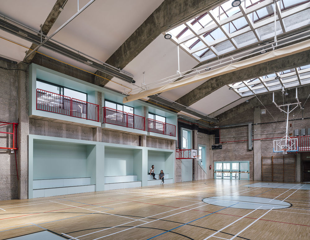 马德里 Las Eras 运动中心扩建项目，新型室内设计引领健身风潮