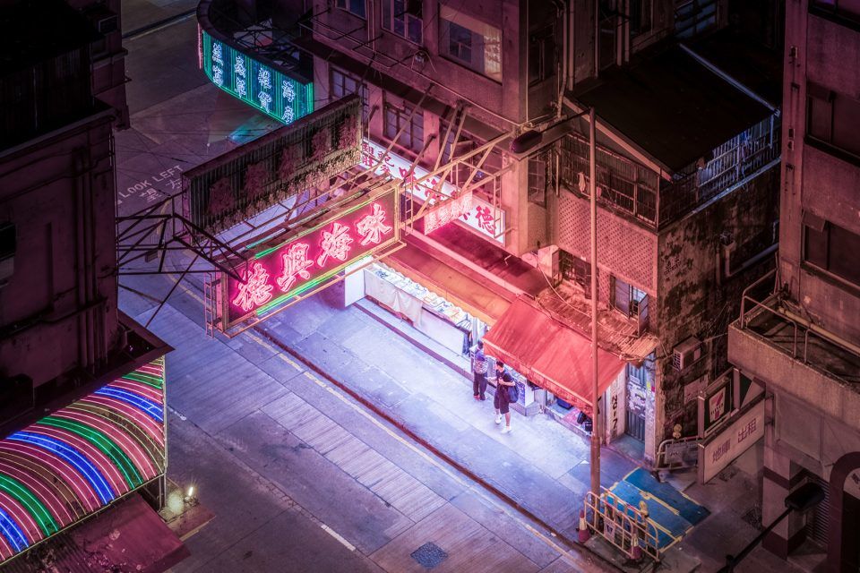 赛博朋克拂晓紫雾——深圳++ 香港摄影记