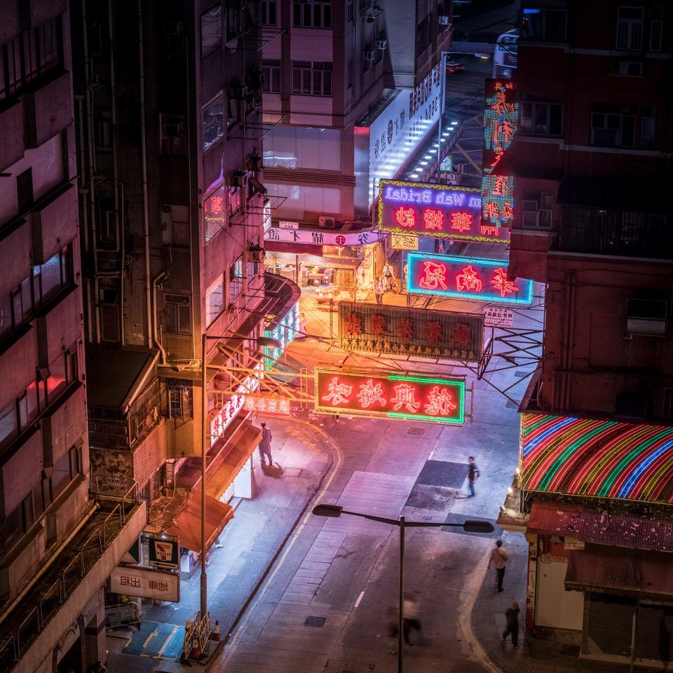 赛博朋克拂晓紫雾——深圳++ 香港摄影记