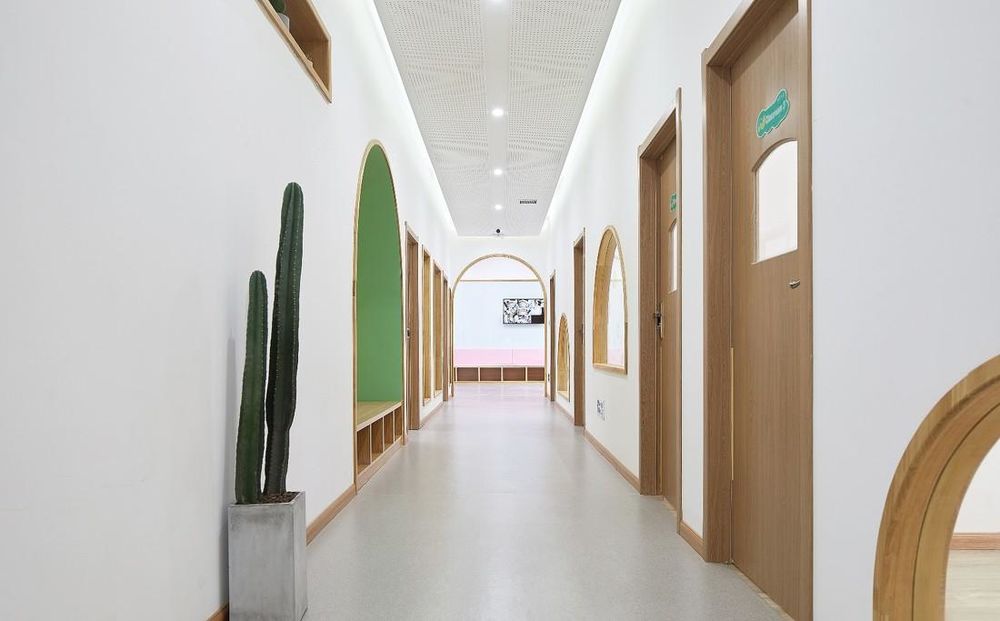 双蒽教育丨柒禾设计 | 有限空间释放孩子天性的创意设计