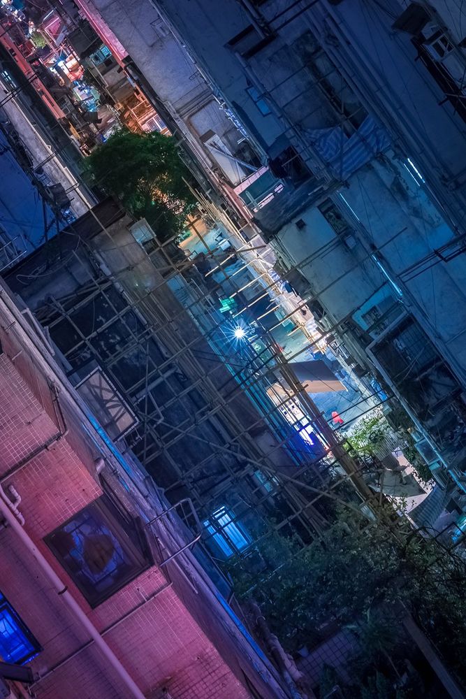赛博朋克拂晓紫雾——深圳++ 香港摄影记