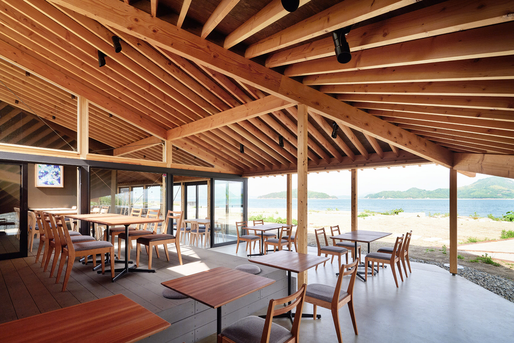 船坞遗迹上的 SETOUCHI JOZOJO 景观建筑