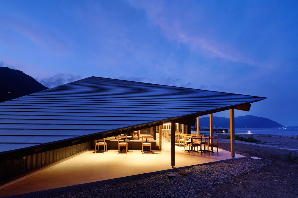 船坞遗迹上的 SETOUCHI JOZOJO 景观建筑