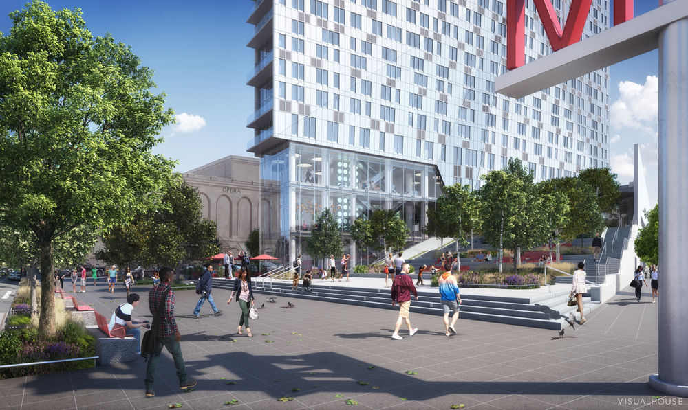 布鲁克林市中心新地标 | TEN Arquitectos 设计的 32 层塔楼
