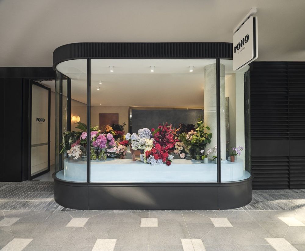 Poho Double Bay 花店 | 自然主义的海滨度假风设计