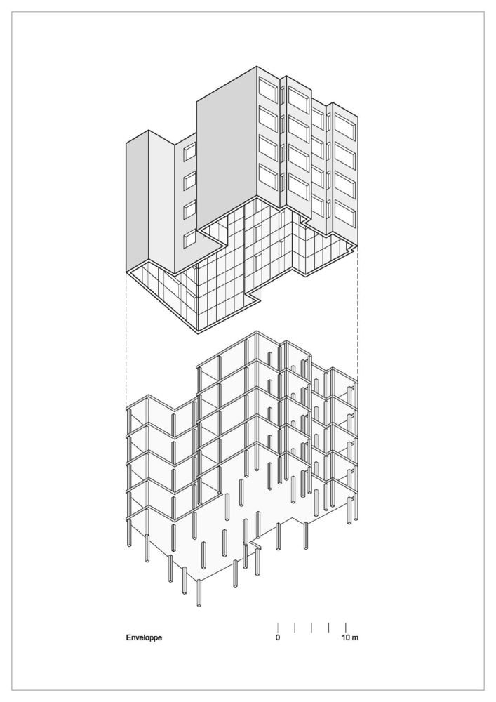 巴黎马克思多莫公寓 | 木质预制与麻混凝土外墙打造独特城市景观