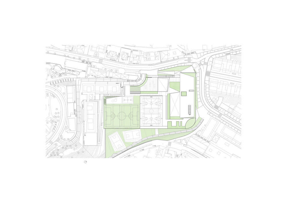 西班牙圣塞巴斯蒂安 Aldapeta María Ikastetxea 学校 | 现代教育建筑的典范