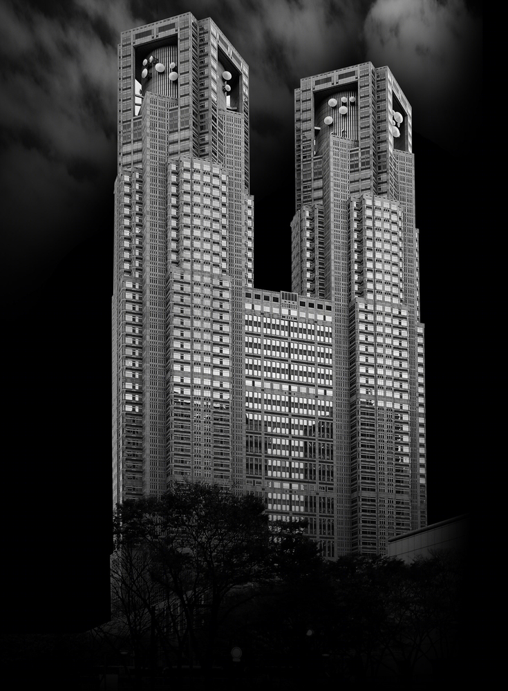 东京著名建筑 | 黑白风格的艺术盛宴