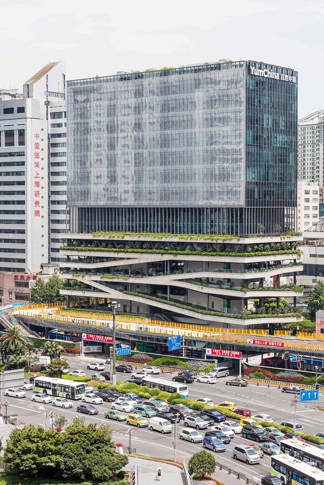 上海 T20 大厦 | 城市绿洲中的高效办公空间