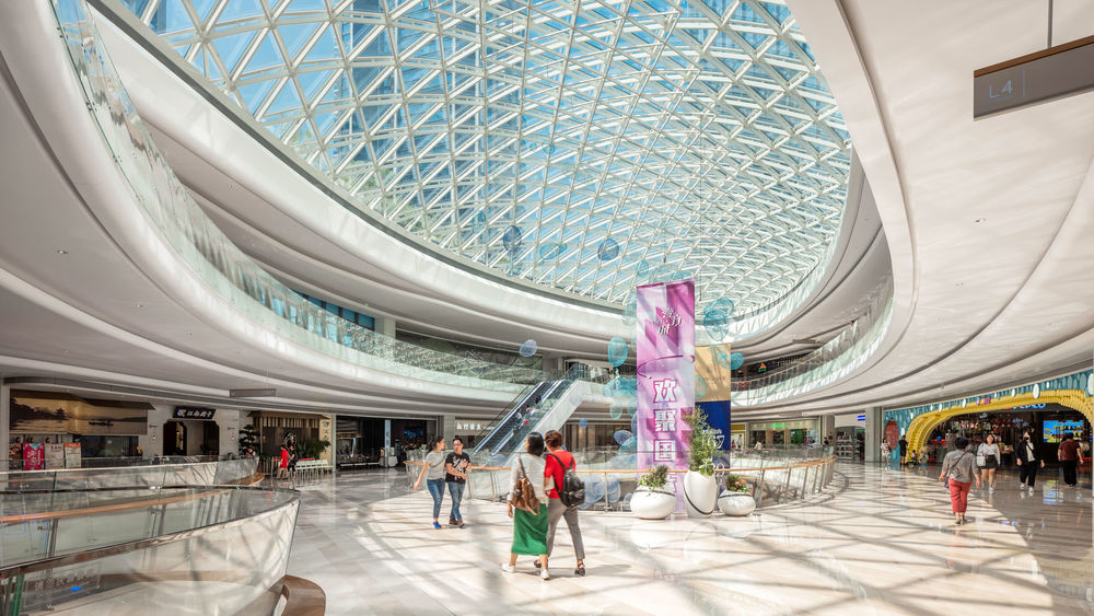 深圳 Uniwalk 购物中心——灵动水韵，现代商业空间