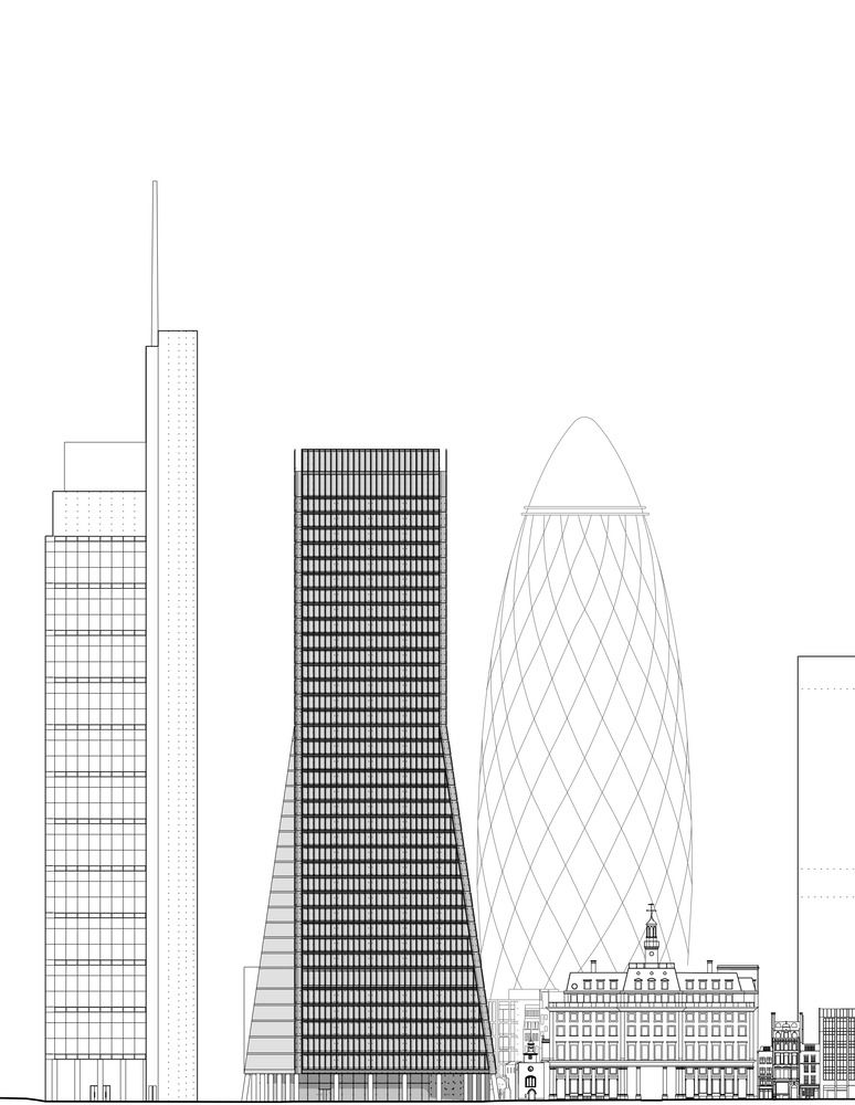 100 Bishopsgate | 灵活设计与城市融合的典范