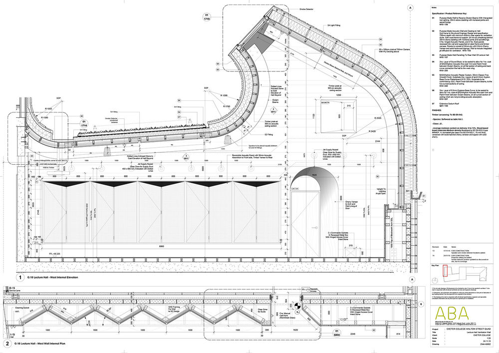 牛津大学Exeter学院扩建 英国｜Alison Brooks Architects (ABA)