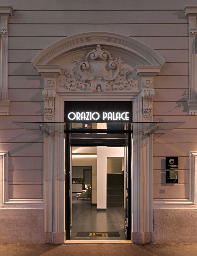 Orazio Palace 酒店 | 罗马光的艺术，当代设计经典