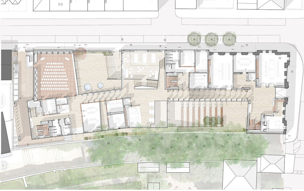 牛津大学Exeter学院扩建 英国｜Alison Brooks Architects (ABA)