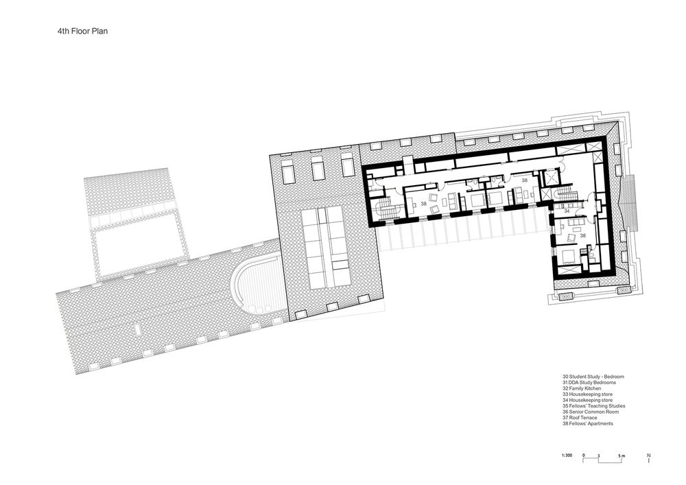 牛津大学Exeter学院扩建 英国｜Alison Brooks Architects (ABA)