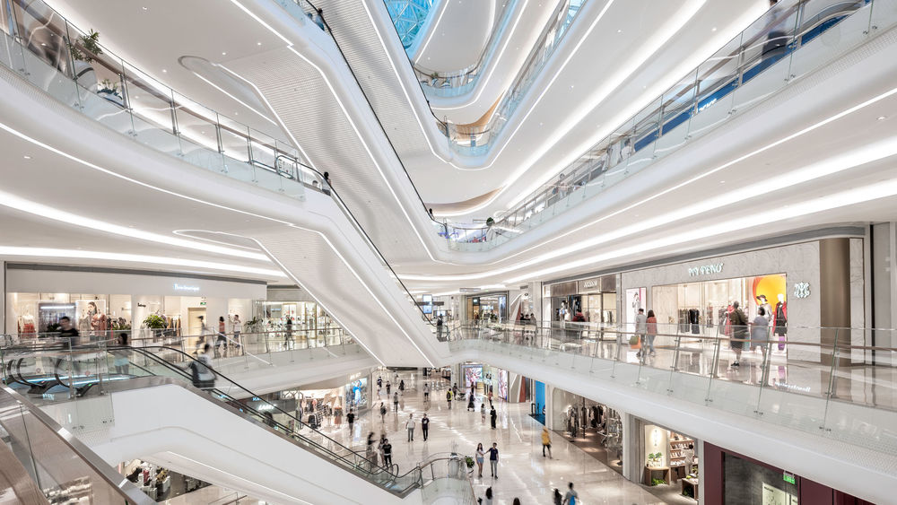 深圳 Uniwalk 购物中心——灵动水韵，现代商业空间